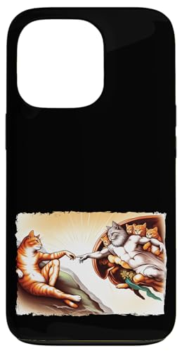 Reimagined Kitty Cats Creation Painting Parodie Katze Mama Papa Hülle für iPhone 13 Pro Reimagined Kitty Cats Creation Painting Parodie Katze Mama Papa Hülle für iPhone 13 Pro von Holy Meow Kitty Cats Apparel.USA