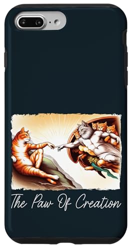 The Paw Of Creation Kitten Kitty Painting Parodie Katze Mama Papa Hülle für iPhone 7 Plus/8 Plus The Paw Of Creation Kitten Kitty Painting Parodie Katze Mama Papa Hülle für iPhone 7 Plus/8 Plus von Holy Meow Kitty Cats Apparel.USA