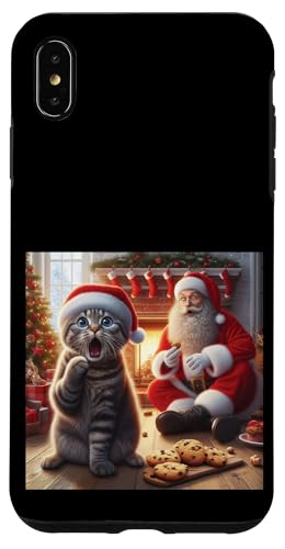 Weihnachtskatze, Motiv Weihnachtskatze, Motiv Santa Cat, Unisex Hülle für iPhone XS Max Weihnachtskatze, Motiv Weihnachtskatze, Motiv Santa Cat, Unisex Hülle für iPhone XS Max von Holy Meow Kitty Cats Apparel.USA