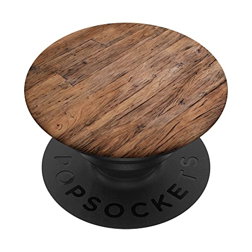 Schönes Holz Design mit Holzoptik Eiche und andere Hölzer PopSockets mit austauschbarem PopGrip von Holz Designs rustikal und holzig