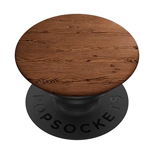 Schönes Holz Design mit Holzoptik Eiche und andere Hölzer PopSockets mit austauschbarem PopGrip von Holz Designs rustikal und holzig