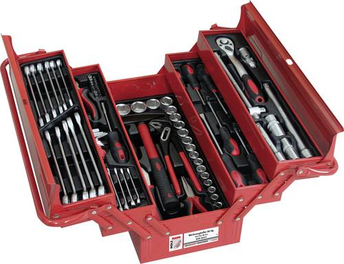 Holzmann Maschinen WZK86CrV Werkzeugkasten bestückt Rot Holzmann Maschinen WZK86CrV Werkzeugkasten bestückt Rot von Holzmann Maschinen