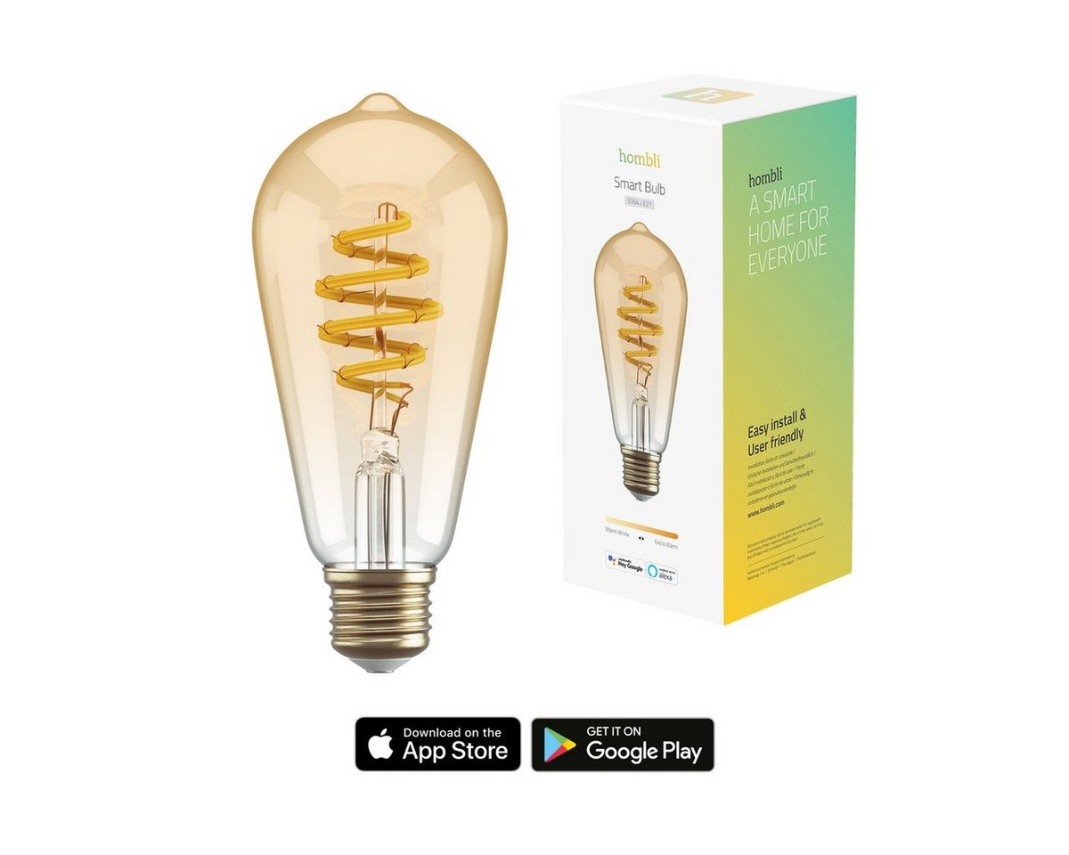 Hombli Filament smarte Filament Glühbirne Hombli Filament smarte Filament Glühbirne von Hombli