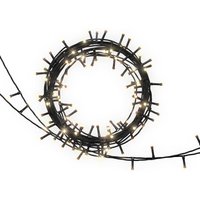 Hombli Smarte Lichterkette für drinnen und draußen, 20m, weiß - Schwarz von Hombli