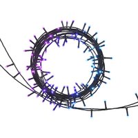 Hombli Smarte Lichterkette für drinnen und draußen, 20m, farbig und weiß - Schwarz Hombli Smarte Lichterkette für drinnen und draußen, 20m, farbig und weiß - Schwarz von Hombli