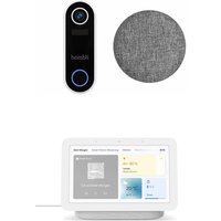Hombli Smart Doorbell 2 inkl. Chime 2 + Google Nest Hub (2. Generation) von Hombli