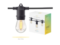 Hombli Smart - Lichterkette - LED-Glühbirne x 10 - gesamt: 7 W - warmweißes Licht - 2700 K von Hombli