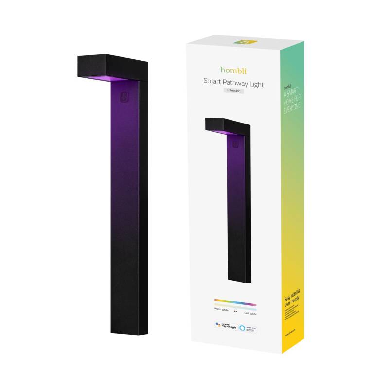 Hombli - Smart Outdoor Wegeleuchte, Schwarz (einzeln) von Hombli