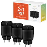 Hombli Smart Plug Steckdose EU schwarz, 3er Pack Hombli Smart Plug Steckdose EU schwarz, 3er Pack von Hombli