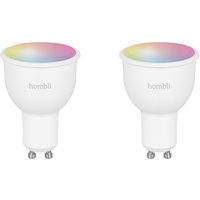 Hombli Smart Spot GU10 Color-Lampe + gratis Smart Spot GU10 Color - weiß von Hombli