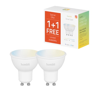 Hombli smarte Glühbirne, 4,5W, CCT, 2er Pack von Hombli