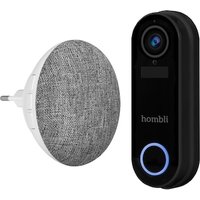 Hombli smarte Türklingel 2 + Gong schwarz von Hombli