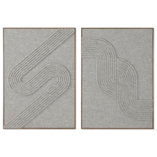 Home ESPRIT Bild Beige Modern Urban 50 x 4 x 70 cm (2 Stück) von Home ESPRIT
