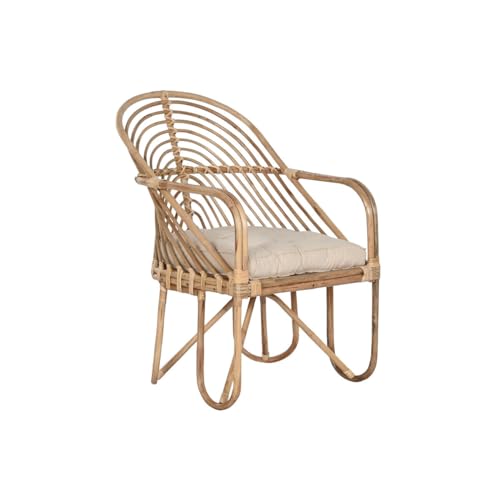 Home ESPRIT Gartenstuhl Bambus Rattan 58 x 61 x 87 cm von Home ESPRIT