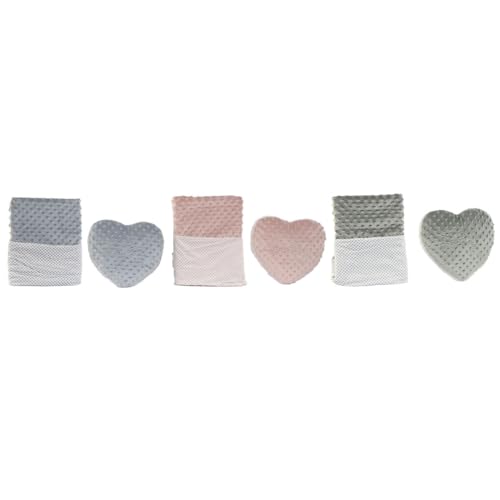 Home ESPRIT Geschenkset für Baby, Blau, Grün, Rosa, Polyester, 3 Stück von Home ESPRIT