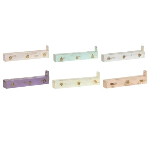 Home ESPRIT Holzbrenner, Aluminium, 24 x 4 x 6 cm (12 Stück) (6 Stück) von Home ESPRIT