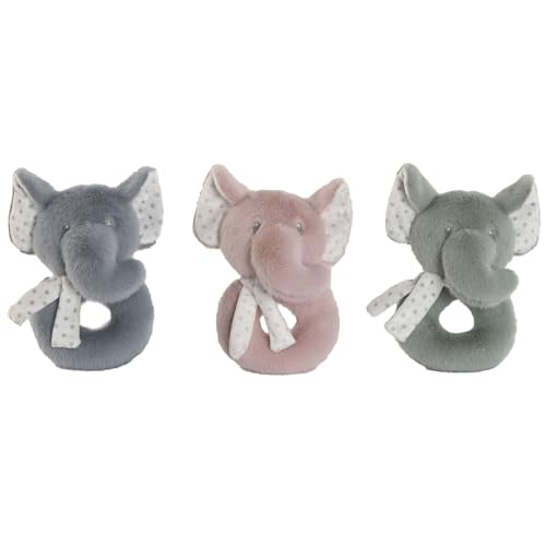 Home ESPRIT Plüschtier, Blau, Grün, Rosa, 15 x 9 x 17 cm (3 Stück) von Home ESPRIT