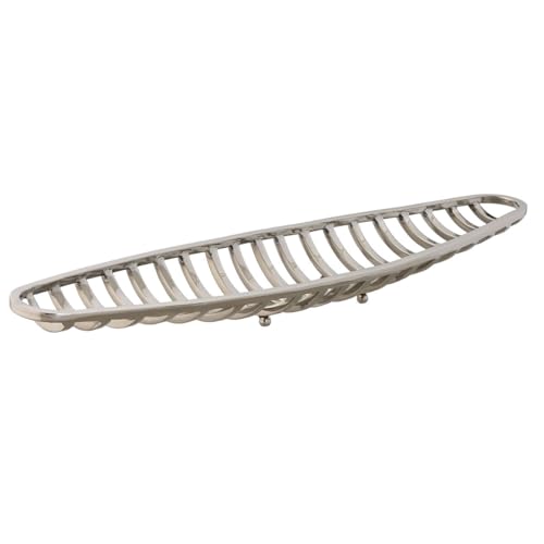Home ESPRIT Tischdekoration, silberfarben, modern, verchromt, 51 x 12 x 6 cm von Home ESPRIT