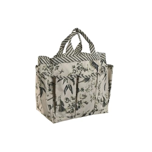 Home ESPRIT Werkzeughalter Garten Korb Grün Beige 47 x 18 x 27 cm von Home ESPRIT