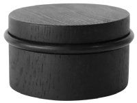 Home&gt it® runder Türstopper Ø76×45 mm Eiche schwarz von Home > It