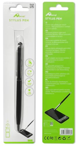 Tablet Stift Touchscreen Stift, HOME 2024 Innovativ 2 in 1 Gummi Stylus Touch Pen Eingabestift + Kugelschreiber, Universelle Stift für alle Handys/Tablets/Smartphone, iPhone/iPad/Samsung/Huawei/Xiaomi von Home