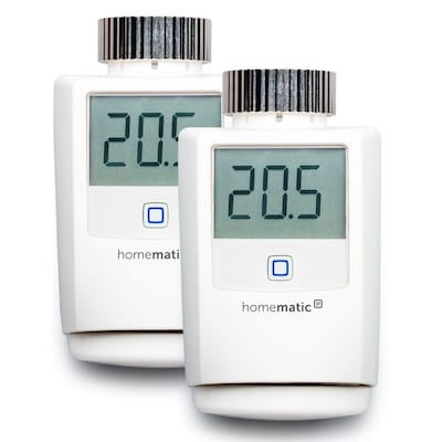 Homematic IP Heizkörperthermostat HMIP-eTRV/2 • 2er Pack Homematic IP Heizkörperthermostat HMIP-eTRV/2 • 2er Pack von Homematic IP