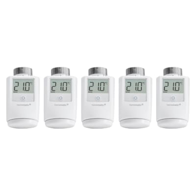 Homematic IP Heizkörperthermostat HMIP-eTRV/2 • 5er Pack Homematic IP Heizkörperthermostat HMIP-eTRV/2 • 5er Pack von Homematic IP