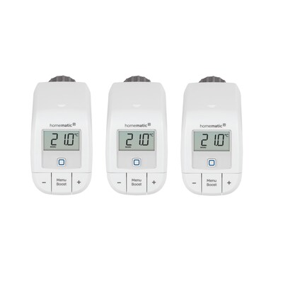 Homematic IP Heizkörperthermostat – basic HmIP-eTRV-B, 3er Pack von HomeMatic IP