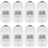 Homematic IP Heizkörperthermostat – basic HmIP-eTRV-B • 8er Pack Homematic IP Heizkörperthermostat – basic HmIP-eTRV-B • 8er Pack von Homematic IP