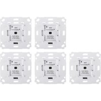 Homematic IP Rollladenaktor für Markenschalter - Unterputz HmIP-BROLL, 5er Pack von HomeMatic IP