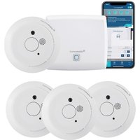 Homematic IP Starter Set, 4x Rauchwarnmelder & Access Point von Homematic IP