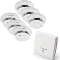 Homematic IP Starter Set, 6x Rauchwarnmelder & Access Point von Homematic IP