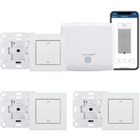 Homematic IP Starter Set Beschattung für drei Rollladen mit Access Point Homematic IP Starter Set Beschattung für drei Rollladen mit Access Point von Homematic IP