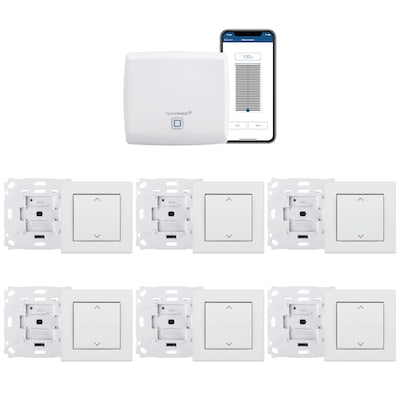 Homematic IP Starter Set Beschattung für sechs Rollladen mit Access Point Homematic IP Starter Set Beschattung für sechs Rollladen mit Access Point von Homematic IP