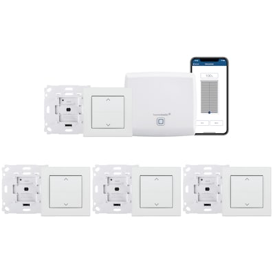 Homematic IP Starter Set Beschattung für vier Rollladen mit Access Point Homematic IP Starter Set Beschattung für vier Rollladen mit Access Point von Homematic IP