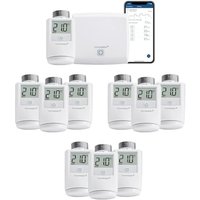 Homematic IP Starter Set Heizen X, 10xThermostat HMIP-eTRV/2 & Access Point von Homematic IP