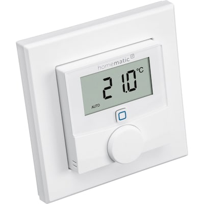 Homematic IP Wandthermostat mit Luftfeuchtigkeitssensor HmIP-WTH-1 Homematic IP Wandthermostat mit Luftfeuchtigkeitssensor HmIP-WTH-1 von Homematic IP