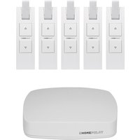 HOMEPILOT Gateway premium + Gurtwickler RolloTron pure smart 5er-Set von HomePilot