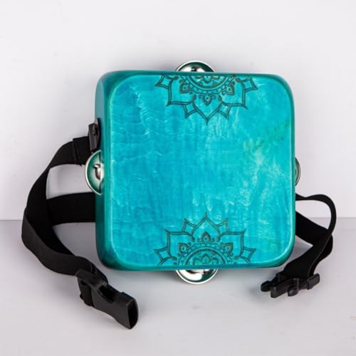 Cajon, Cajon Drum Box, Beat Box Instrument für akustische Musik, tragbare Reise-Cajons für Zuhause und draußen (blau) von Homefurnishmall