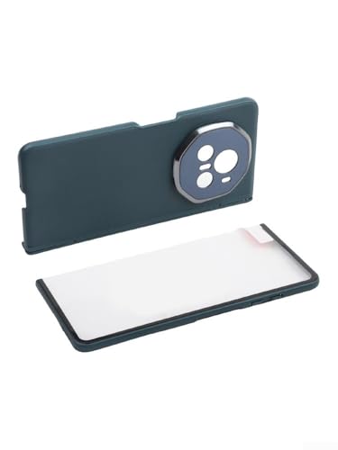 Homefurnishmall Magnetische Handyhülle mit Panzerglasfolie für Honor V3 bietet volle Abdeckung und Widerstand (grün-HD) von Homefurnishmall