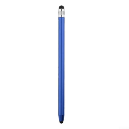 Metall Dual Head Stylus Pen Weiche Gummispitze, Keine Kratzer, Funktioniert auf Tablets, Handys (Blau) von Homefurnishmall