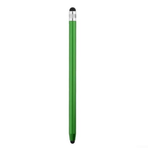 Metall Dual Head Stylus Pen Weiche Gummispitze, Keine Kratzer, Funktioniert auf Tablets, Handys (Grün) von Homefurnishmall