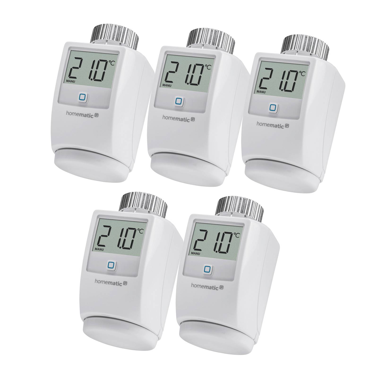 5 x Homematic IP Heizkörperthermostat 5 x Homematic IP Heizkörperthermostat von Homematic IP
