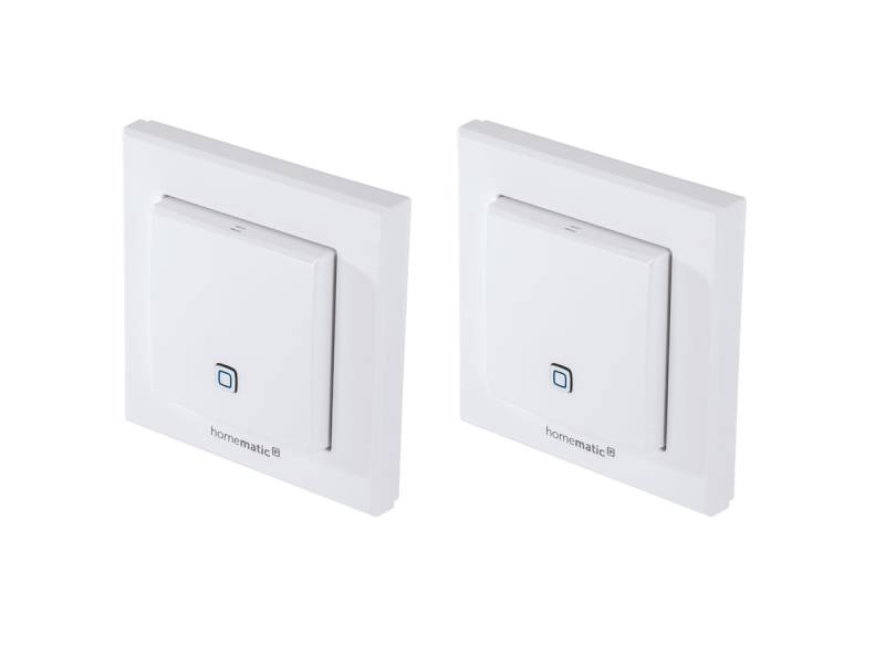 HOMEMATIC IP Smart Home 150181A0, Temp. und Luftfeucht. Sensor, 2 Stück von Homematic IP