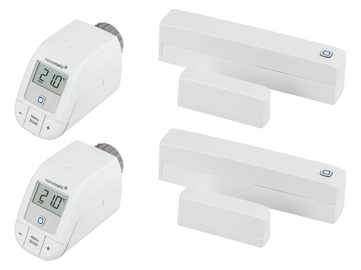 HOMEMATIC IP Smart Home Set Heizen Easy Connect Plus von Homematic IP