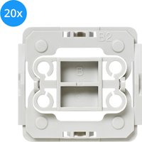 Homematic Adapter-Set Berker B2, 20er Set - Weiß Homematic Adapter-Set Berker B2, 20er Set - Weiß von Homematic IP