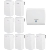 Homematic IP Access Point + Heizkörperthermostat kompakt 8er Set von Homematic IP