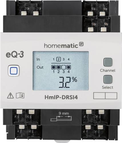 Homematic IP Funk Schaltaktor HmIP-DRSI4 von Homematic IP