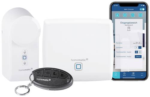 Homematic IP Funk Starterkit, Türschlossantrieb HmIP-SK14 von Homematic IP