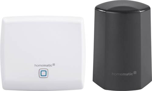 Homematic IP Funk Wetterstation Weiß, Schwarz 868MHz Access Point + Temp-/Luftsensor sw von Homematic IP